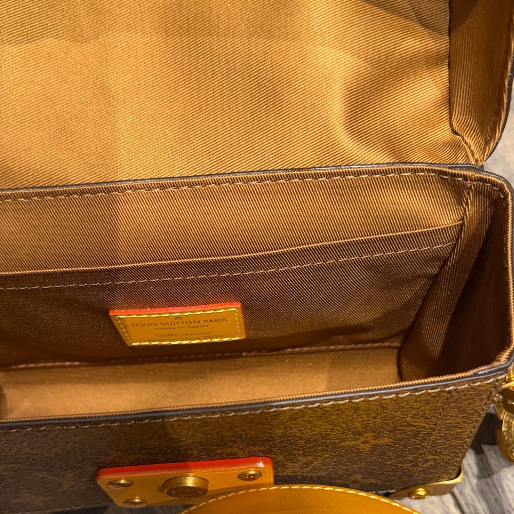 Brown and Gold Crossbody Bag - Picture 7 of 7